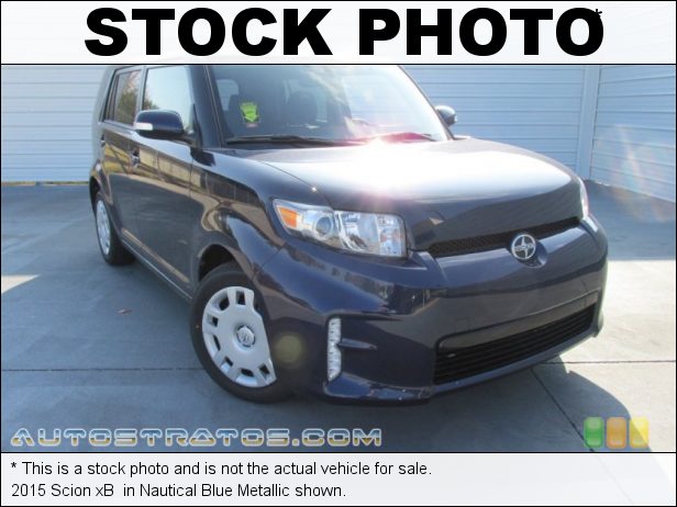 Stock photo for this 2015 Scion xB  2.4 Liter DOHC 16-Valve VVT-i 4 Cylinder 4 Speed Automatic