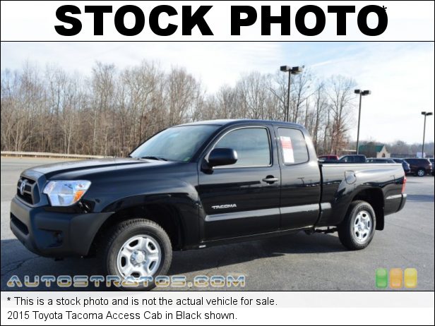 Stock photo for this 2015 Toyota Tacoma Access Cab 2.7 Liter DOHC 16-Valve VVT-i 4 Cylinder 4 Speed Automatic