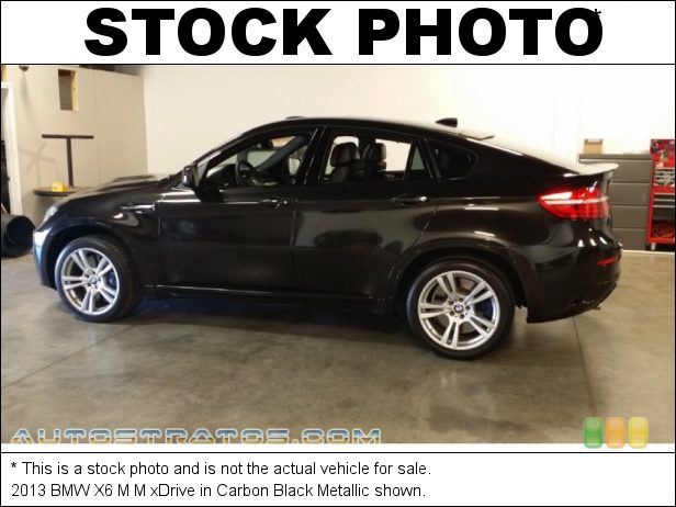 Stock photo for this 2013 BMW X6 M M xDrive 4.4 Liter DI M TwinPower Turbo DOHC 32-Valve VVT V8 6 Speed M Sport Automatic