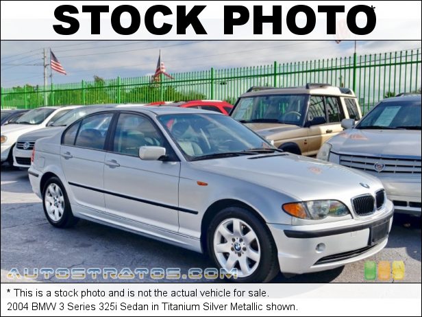 Stock photo for this 2004 BMW 3 Series 325i Sedan 2.5L DOHC 24V Inline 6 Cylinder 5 Speed Manual