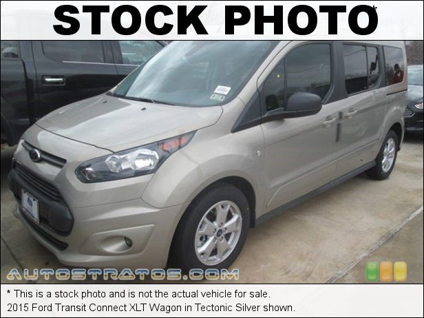 Stock photo for this 2015 Ford Transit Connect XLT Wagon 2.5 Liter DOHC 16-Valve Duratec 4 Cylinder 6 Speed SelectShift Automatic