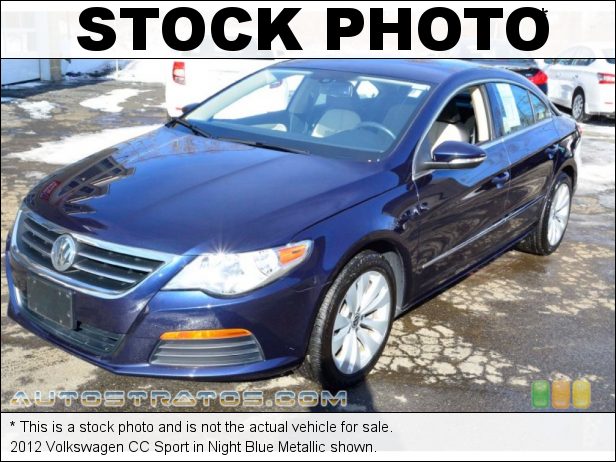 Stock photo for this 2012 Volkswagen CC Sport 2.0 Liter FSI Turbocharged DOHC 16-Valve VVT 4 Cylinder 6 Speed DSG Dual-Clutch Automatic
