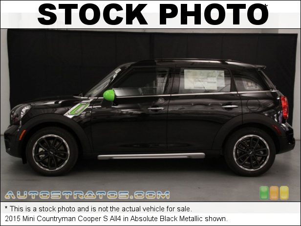 Stock photo for this 2015 Mini Countryman Cooper S 1.6 Liter Turbocharged DOHC 16-Valve VVT 4 Cylinder 6 Speed Automatic