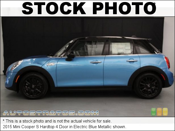 Stock photo for this 2015 Mini Cooper S Hardtop 4 Door 2.0 Liter TwinPower Turbocharged DOHC 16-Valve VVT 4 Cylinder 6 Speed Automatic