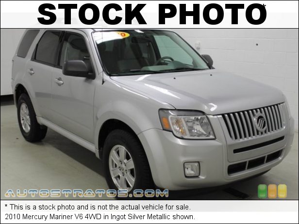 Stock photo for this 2010 Mercury Mariner V6 4WD 3.0 Liter Flex Fuel DOHC 24-Valve iVCT Duratec 30 V6 6 Speed Automatic