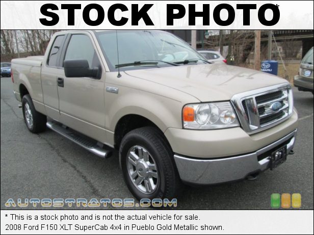 Stock photo for this 2008 Ford F150 XLT SuperCab 4x4 4.6 Liter SOHC 16-Valve Triton V8 4 Speed Automatic