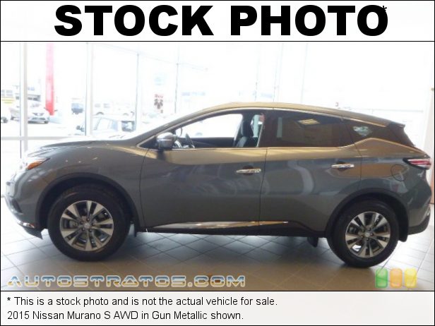Stock photo for this 2015 Nissan Murano  3.5 Liter DOHC 24-Valve V6 Xtronic CVT Automatic