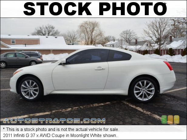 Stock photo for this 2011 Infiniti G 37 AWD Coupe 3.7 Liter DOHC 24-Valve CVTCS V6 7 Speed ASC Automatic
