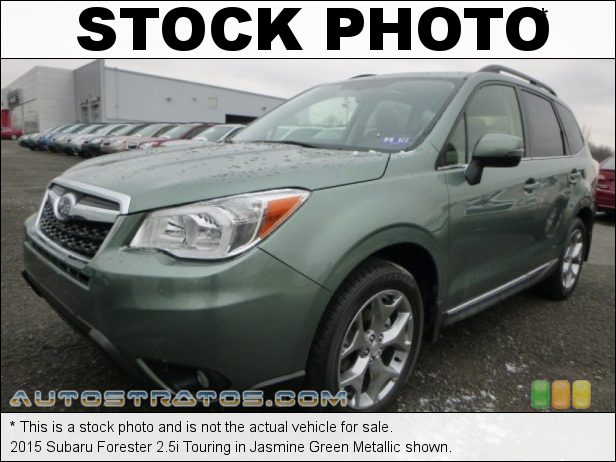 Stock photo for this 2015 Subaru Forester 2.5i Touring 2.5 Liter DOHC 16-Valve VVT Flat 4 Cylinder Lineartronic CVT Automatic