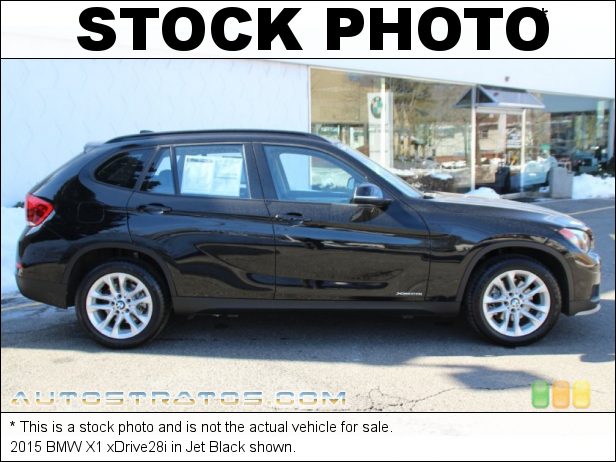Stock photo for this 2015 BMW X1 xDrive28i 2.0 Liter DI TwinPower Turbocharged DOHC 16-Valve VVT 4 Cylinder 8 Speed Steptronic Automatic