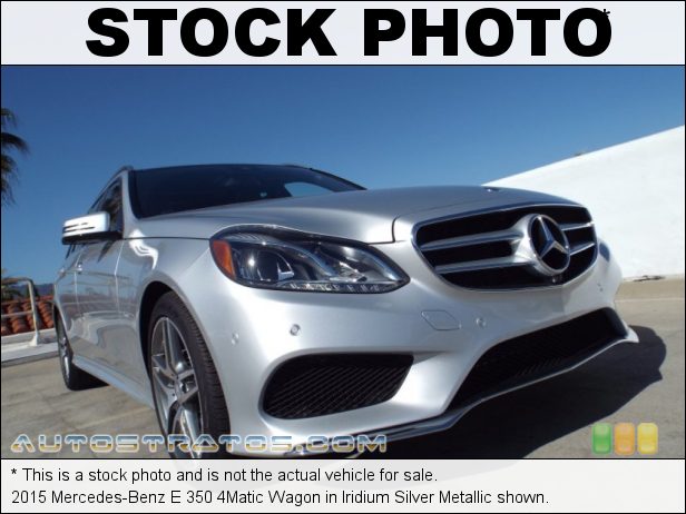 Stock photo for this 2015 Mercedes-Benz E 350 4Matic 3.5 Liter DI DOHC 24-Valve VVT V6 7 Speed Automatic