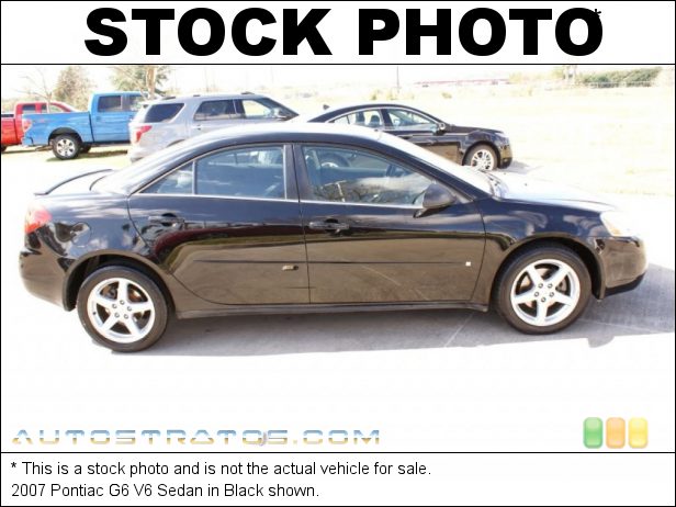 Stock photo for this 2007 Pontiac G6 V6 Sedan 3.5 Liter OHV 12-Valve V6 4 Speed Automatic