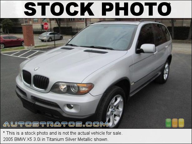 Stock photo for this 2005 BMW X5 3.0i 3.0 Liter DOHC 24V Inline 6 Cylinder 6 Speed Manual