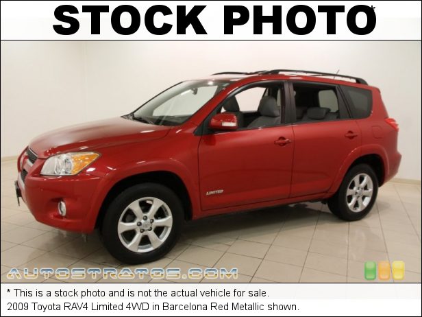 Stock photo for this 2009 Toyota RAV4 Limited 4WD 2.5 Liter DOHC 16-Valve Dual VVT-i 4 Cylinder 4 Speed Automatic