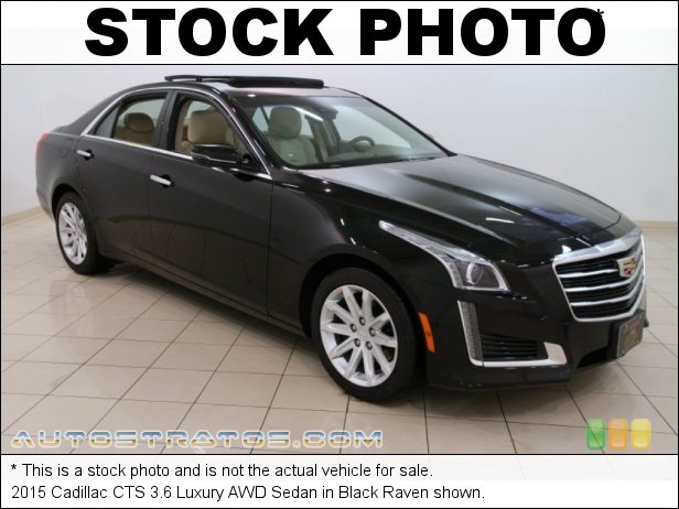 Stock photo for this 2015 Cadillac CTS 3.6 Luxury AWD Sedan 3.6 Liter DI DOHC 24-Valve VVT V6 6 Speed Automatic