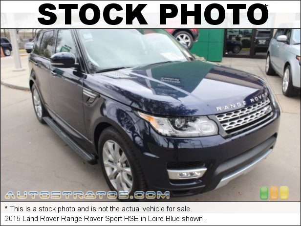 Stock photo for this 2015 Land Rover Range Rover Sport HSE 3.0 Liter Supercharged DOHC 24-Valve LR-V6 8 Speed Automatic