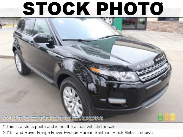 Stock photo for this 2015 Land Rover Range Rover Evoque Pure 2.0 Liter DI Turbocharged DOHC 16-Valve VVT 4 Cylinder 9 Speed ZF automatic
