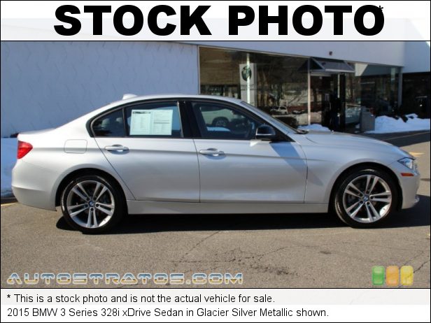 Stock photo for this 2015 BMW 3 Series 328i xDrive Sedan 2.0 Liter DI TwinPower Turbocharged DOHC 16-Valve VVT 4 Cylinder 8 Speed Automatic