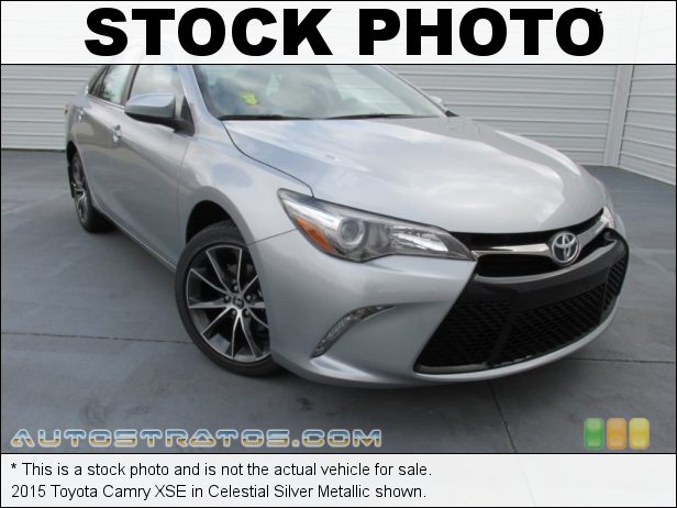 Stock photo for this 2015 Toyota Camry  2.5 Liter DOHC 16-Valve Dual VVT-i 4 Cylinder 6 Speed ECT-i Automatic