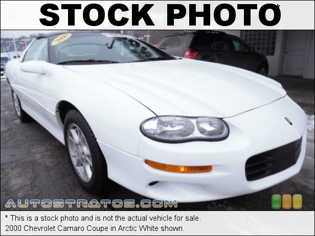 Stock photo for this 2000 Chevrolet Camaro Coupe 3.8 Liter OHV 12-Valve V6 4 Speed Automatic