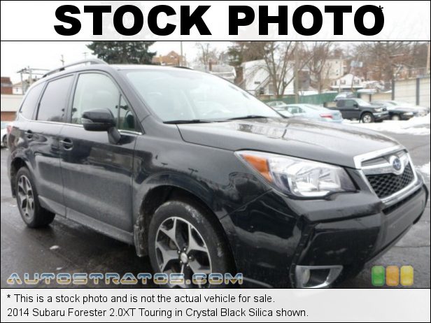 Stock photo for this 2014 Subaru Forester 2.0XT Touring 2.0 Liter Turbocharged DOHC 16-Valve VVT Flat 4 Cylinder Lineartronic CVT Automatic