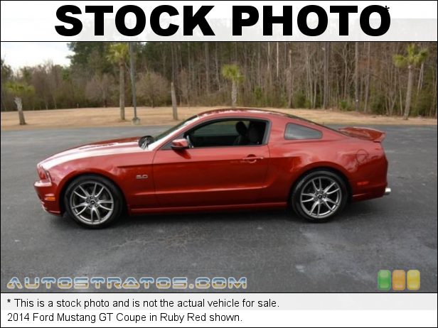 Stock photo for this 2014 Ford Mustang GT Coupe 5.0 Liter DOHC 32-Valve Ti-VCT V8 6 Speed Manual