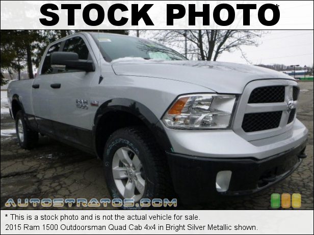 Stock photo for this 2015 Ram 1500 Quad Cab 5.7 Liter OHV 16-Valve VVT MDS V8 8 Speed Automatic
