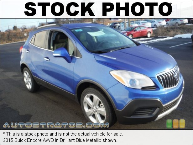 Stock photo for this 2015 Buick Encore AWD 1.4 Liter Turbocharged DOHC 16-Valve VVT ECOTEC 4 Cylinder 6 Speed Automatic