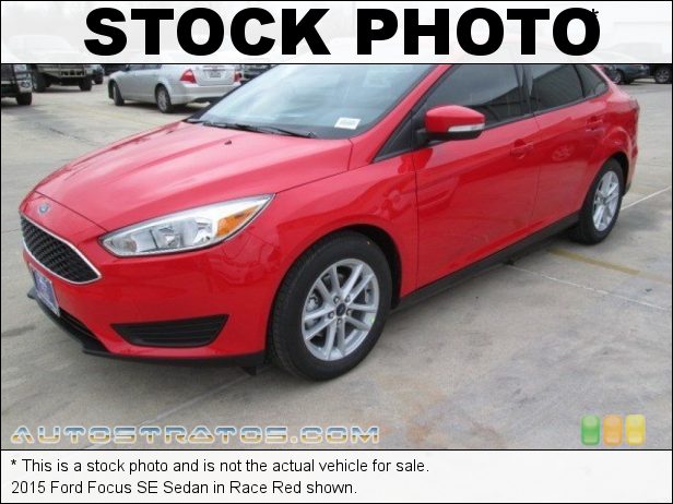 Stock photo for this 2015 Ford Focus SE Sedan 2.0 Liter GDI DOHC 16-Valve Ti-VCT 4 Cylinder 5 Speed Manual