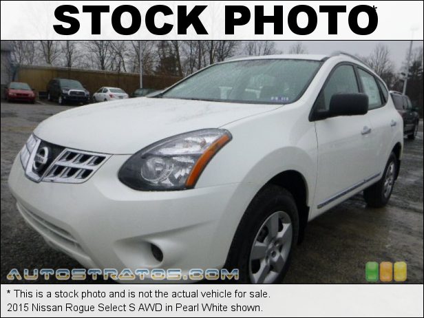 Stock photo for this 2015 Nissan Rogue Select S AWD 2.5 Liter DOHC 16-Valve CVTCS 4 Cylinder Xtronic CVT Automatic