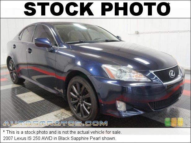 Stock photo for this 2007 Lexus IS 250 AWD 2.5 Liter DOHC 24-Valve VVT V6 6 Speed Automatic