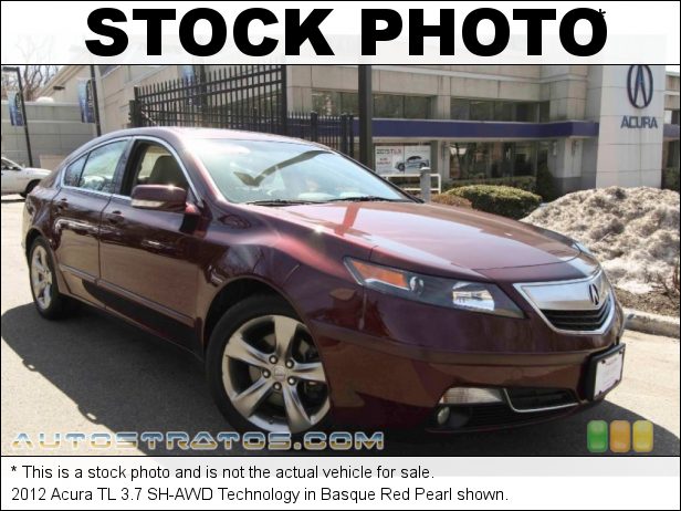 Stock photo for this 2012 Acura TL 3.7 SH-AWD Technology 3.7 Liter SOHC 24-Valve VTEC V6 6 Speed Sequential SportShift Automatic