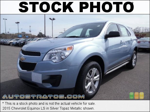Stock photo for this 2015 Chevrolet Equinox LS 2.4 Liter SIDI DOHC 16-Valve VVT 4 Cylinder 6 Speed Automatic