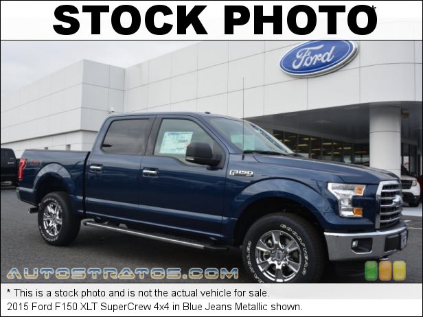 Stock photo for this 2015 Ford F150 SuperCrew 4x4 5.0 Liter DOHC 32-Valve Ti-VCT FFV V8 6 Speed Automatic
