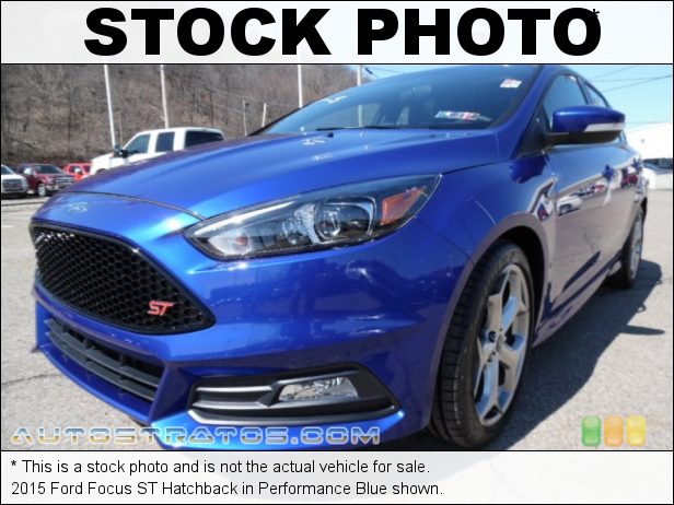 Stock photo for this 2015 Ford Focus ST Hatchback 2.0 Liter EcoBoost GTDI Turbocharged DOHC 16-Valve Ti-VCT 4 Cyli 6 Speed Manual