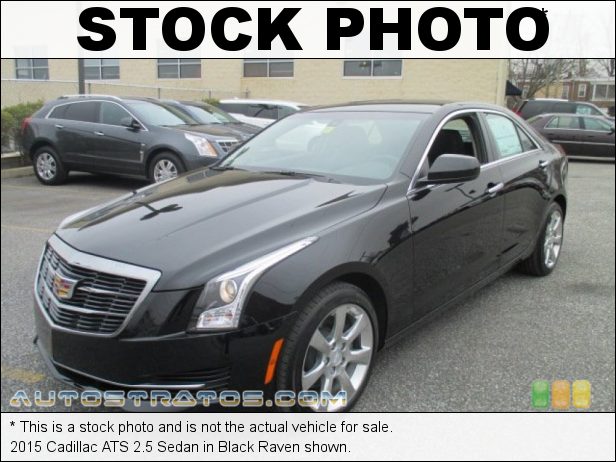 Stock photo for this 2015 Cadillac ATS 2.5 Sedan 2.5 Liter DI DOHC 16-Valve VVT 4 Cylinder 6 Speed Automatic
