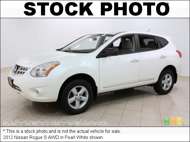 Stock photo for this 2012 Nissan Rogue S AWD 2.5 Liter DOHC 16-Valve CVTCS 4 Cylinder Xtronic CVT Automatic