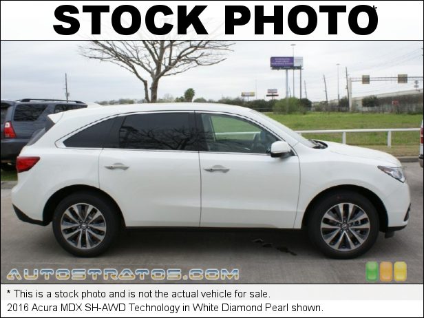 Stock photo for this 2016 Acura MDX SH-AWD Technology 3.5 Liter DI SOHC 24-Valve i-VTEC V6 9 Speed Automatic