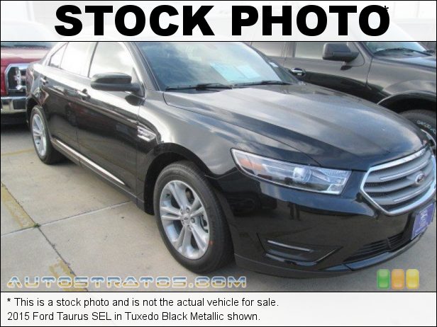 Stock photo for this 2015 Ford Taurus SEL 3.5 Liter DOHC 24-Valve Ti-VCT V6 6 Speed SelectShift Automatic