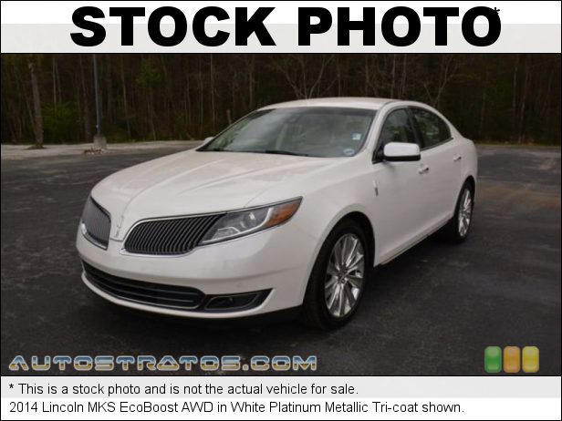 Stock photo for this 2014 Lincoln MKS EcoBoost AWD 3.5 Liter DI EcoBoost Turbocharged DOHC 24-Valve V6 6 Speed SelectShift Automatic
