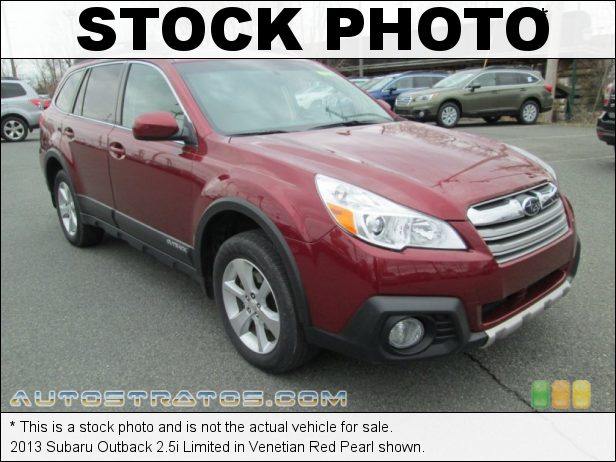 Stock photo for this 2015 Subaru Outback 2.5i 2.5 Liter DOHC 16-Valve VVT Flat 4 Cylinder Lineartronic CVT Automatic
