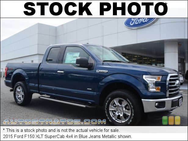 Stock photo for this 2015 Ford F150 SuperCab 4x4 2.7 Liter EcoBoost DI Turbocharged DOHC 24-Valve V6 6 Speed Automatic
