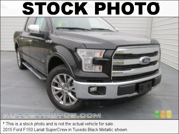 Stock photo for this 2015 Ford F150 Lariat SuperCrew 3.5 Liter EcoBoost DI Turbocharged DOHC 24-Valve V6 6 Speed Automatic