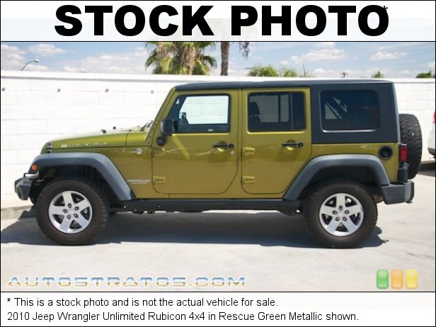 Stock photo for this 2010 Jeep Wrangler Unlimited Rubicon 4x4 3.8 Liter OHV 12-Valve V6 6 Speed Manual Stock photo for this 2010 Jeep Wrangler Unlimited Rubicon 4x4 3.8 Liter OHV 12-Valve V6 6 Speed Manual