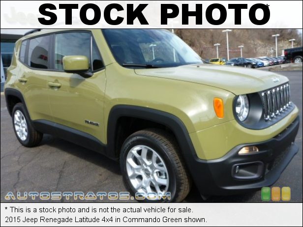 Stock photo for this 2015 Jeep Renegade Latitude 4x4 2.4 Liter SOHC 16-Valve MultiAir 4 Cylinder 9 Speed Automatic