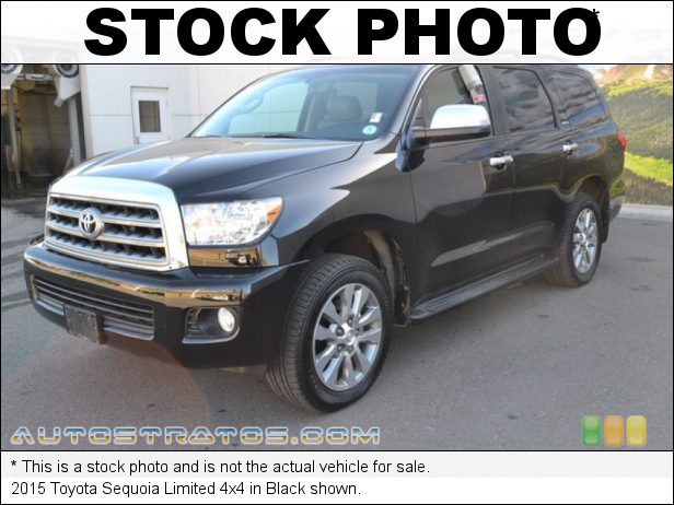 Stock photo for this 2016 Toyota Sequoia Limited 4x4 5.7 Liter i-Force DOHC 32-Valve VVT-i V8 6 Speed ECT-i Automatic