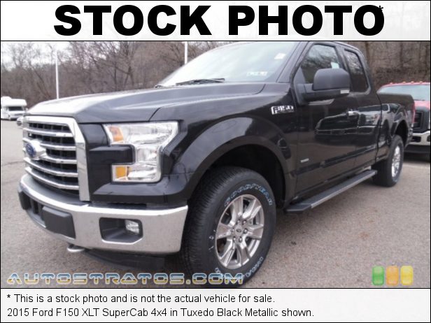 Stock photo for this 2015 Ford F150 XLT SuperCab 4x4 2.7 Liter EcoBoost DI Turbocharged DOHC 24-Valve V6 6 Speed Automatic