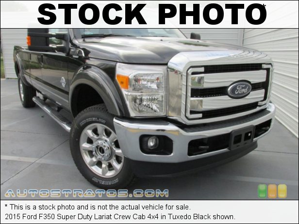Stock photo for this 2015 Ford F350 Super Duty Lariat Crew Cab 4x4 6.7 Liter OHV 32-Valve B20 Power Stroke Turbo-Diesel V8 TorqShift 6 Speed SelectShift Automatic