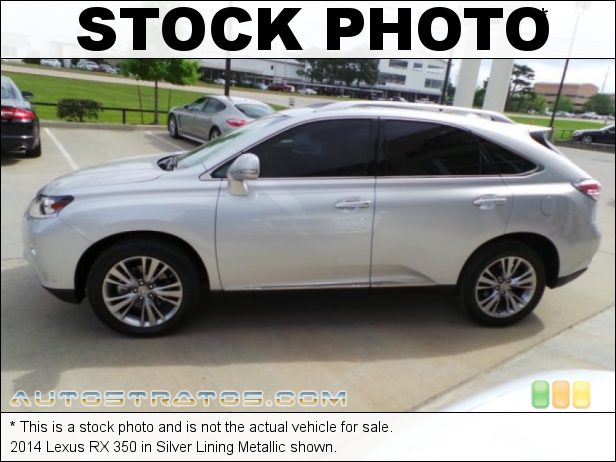 Stock photo for this 2013 Lexus RX 350 3.5 Liter DOHC 24-Valve Dual VVT-i V6 6 Speed ECT-i Automatic