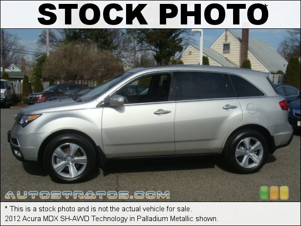 Stock photo for this 2012 Acura MDX SH-AWD Technology 3.7 Liter SOHC 24-Valve VTEC V6 6 Speed Sequential SportShift Automatic